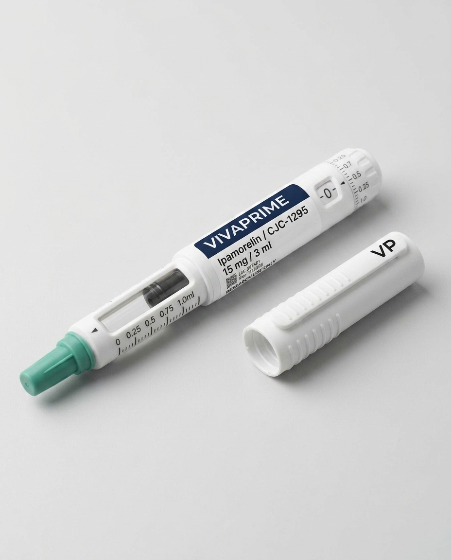 Vivaprime — Precision, prefilled. Research peptides in ready-to-use pens